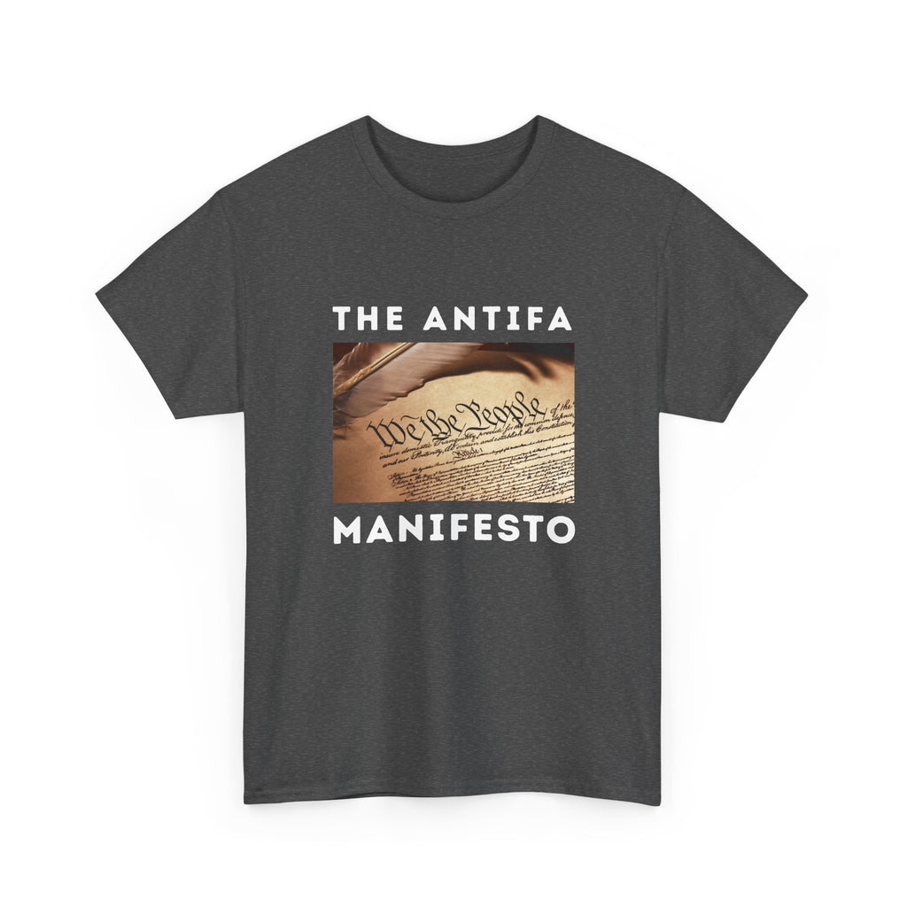 Unisex Anti-Fascist Manifesto Tee | Protest Shirt, Political Apparel, Gift for Activists, Casual Wear, Statement T-Shirt