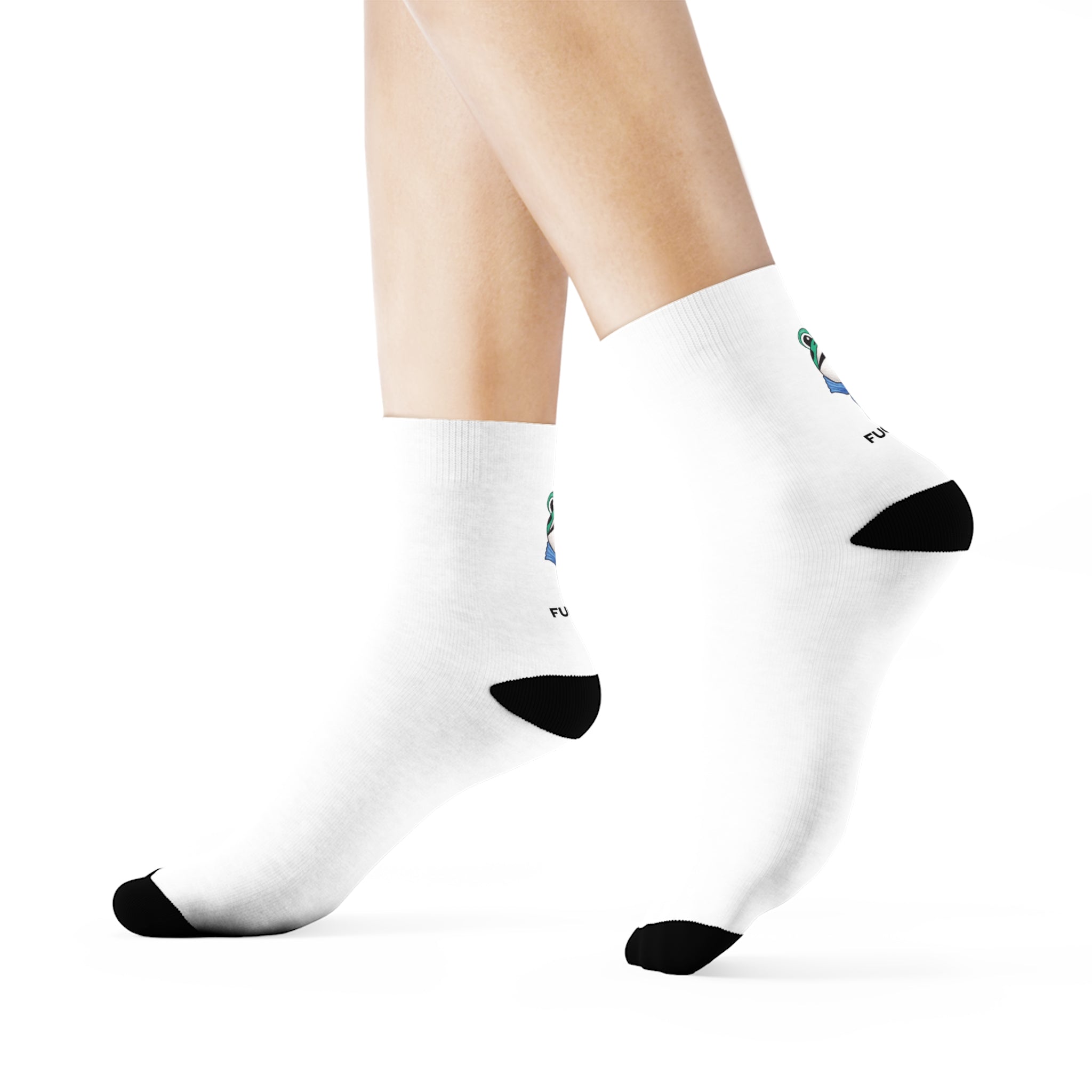 Anti-Fascist Frog Crew Socks