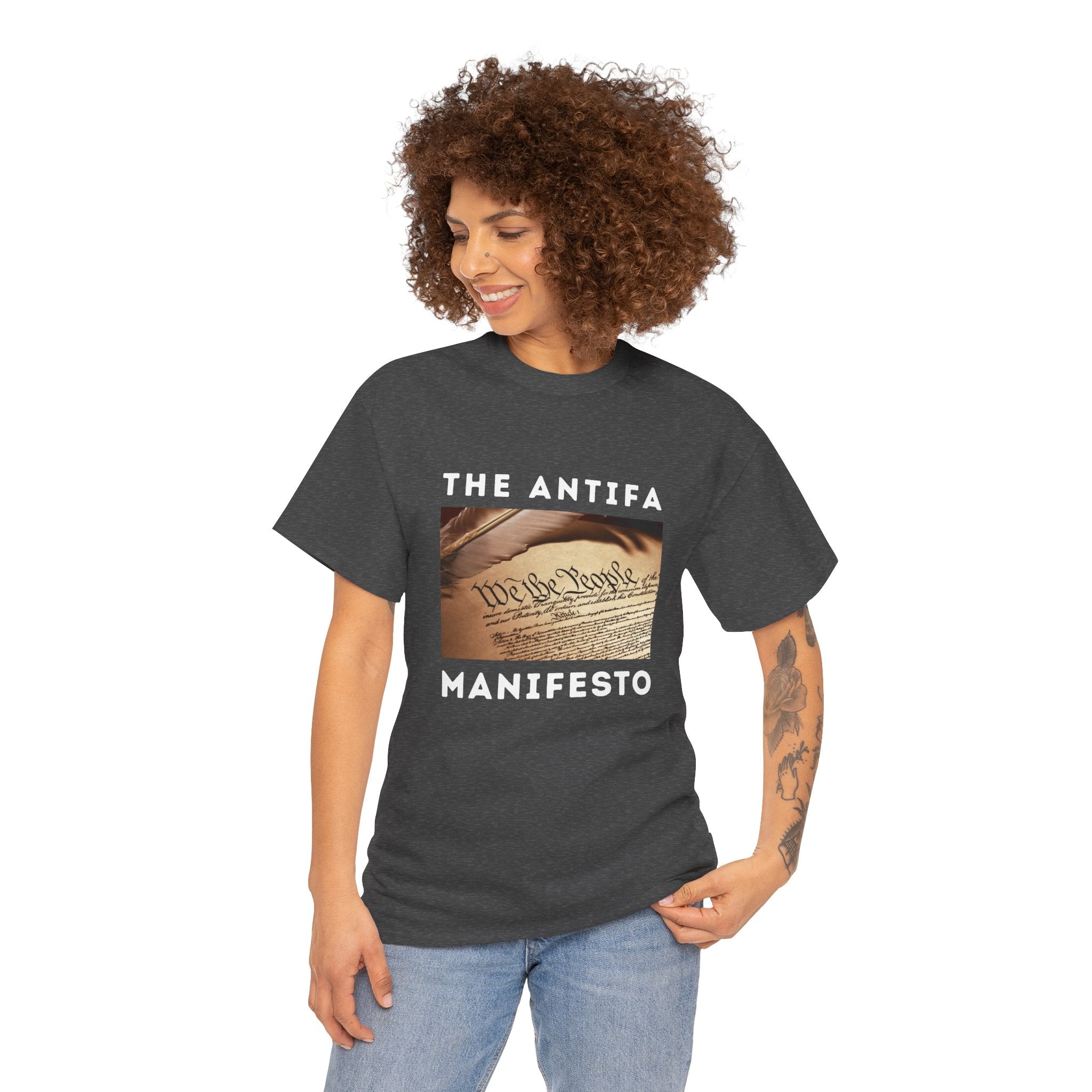 Unisex Anti-Fascist Manifesto Tee | Protest Shirt, Political Apparel, Gift for Activists, Casual Wear, Statement T-Shirt